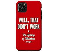 Bene questo non ha funzionato la storia del marxismo ridotta Custodia per iPhone 11 Pro Max