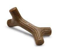 Benebone Bacon Stick Durable Dog Chew Toy for Aggressive Chewers, Dog Toys for Aggressive Chewers, Real Bacon, Made in USA, Medium