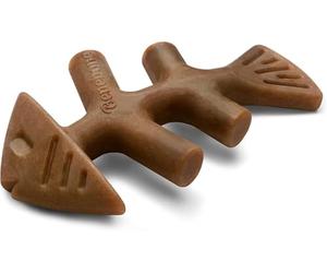 Benebone Fishbone Durable Dog Chew Toy for Aggressive Chewers, Real Fish, Made in USA, Giant