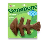 Benebone Lisca di pesce gioco per cani - Medio: circa L 18 x P 11,5 cm