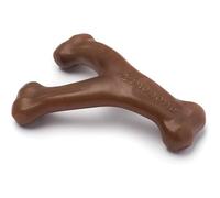 Benebone Wishbone Gioco da Masticare per Cani, Arachidi Reali, Piccolo | Durevole, Super Masticatore, Made in USA, Ossa per cani, Di lunga durata, Una taglia per ogni cane, Li tiene occupati