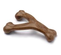 Benebone Wishbone Gioco da Masticare per Cani, Bacon Reale, Piccolo | Durevole, Super Masticatore, Made in USA, Ossa per cani, Di lunga durata, Una taglia per ogni cane, Li tiene occupati