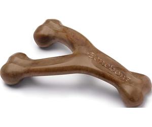 Benebone Wishbone per Cani al Gusto di Pancetta Piccolo - Osso Giocattolo per masticate energiche Prodotto negli Stati Uniti