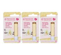 Benecos Balsamo Lab Vaniglia 3x4,8 ml Protezione per le labbra