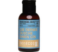 Benecos benecosBIO Gel Doccia 2in1 Gin Bio 50 ml - Gel Doccia