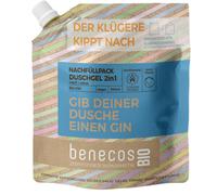 Benecos benecosBIO Gel Doccia 2in1 Gin Bio Ricarica 500 ml - Gel Doccia