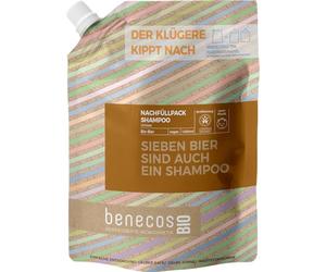 benecos Bio - Ricarica Shampoo Unisex BIO-Bier Sette Birre sono anche uno shampoo, vegano, plastica riciclata
