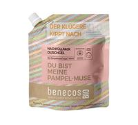 benecos Bio - Sacchetto di ricarica gel doccia Pampelmuse - DU BIST MIO PAMPEL-MUSE - vegano - plastica riciclata