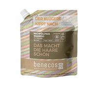 benecos Bio - Sacchetto di ricarica shampoo per capelli normali canapa biologica - ciò rende i capelli belli - vegani - plastica riciclata