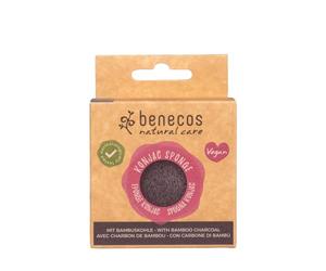 Benecos - natural beauty 92096 - Konjac Sponge - bambù nero - 100% biodegradabile