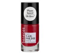 Benecos - natural beauty 94694 - smalto per unghie - 8FREE - permeabile all'acqua - 5ml - rosso vintage