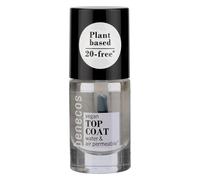 Benecos - natural beauty 94724 - Happy Nail Smalto Top Coat - 8FREE - Permeabile all'acqua - 5 ml - Cristallo