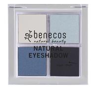 Benecos - natural beauty 95622 natural cosmetics - Tavolozza ombretto Quattro - vegan - vero blu, 4,8 g
