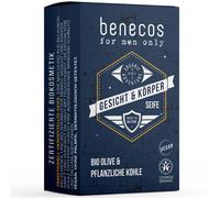 Benecos for men only Sapone Viso e Corpo - 75 g