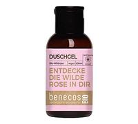 BENECOS Wildrose - Gel doccia mini da viaggio, 50 ml (1)