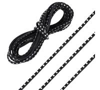 BENECREAT 10 pz 5 m di Cordino Piatto In Vera Pelle Nera, Cordoncino In Pelle Welt Veg Tooling per Scarpe In Pelle Decorative