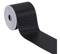 BENECREAT 10m x 5cm Protezioni per L'Ingresso Del Bordo Della Portiera Dell'Auto per La Maggior Parte Degli Accessori Esterni per Paraurti Posteriore e Soglia Della Portiera Dell'Auto