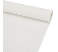 BENECREAT 14 conteggi di plastica per il punto croce bianco, 100 x 30 cm, per ricamo artigianale, cucito a mano, artigianato fai da te, Aida vinilica, tessuto da ricamo, 1 mm di spessore,