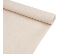 BENECREAT 14CT Tessuto di Lino per Punto Croce, Tessuto Aida Bisquit per Punto Croce Da 1x1.5 m per Ricamo Artigianale, Cucito A Mano, Artigianato Fai Da Te