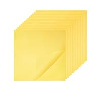 BENECREAT 15 Pezzi Fogli Film in Poliimmide, Resistenti alle Alte Temperature da 159x159mm, Nastro Riscaldante Adesivi per Pellicole Riscaldanti Dorate per Stampanti 3D， 0.05 mm di Spessore