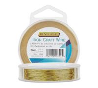 BENECREAT 150m 0.3mm Filo di Ferro Dorato Resistente All'appannamento per Progetti di Perline di Gioielli, Arti del e Fabbricazione di Artigianato