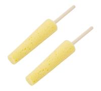 BENECREAT 2 pz Spugna Gialla per Ceramica per Argilla, Strumenti per Rifinire La Ceramica Bastone per Lanciare La Ceramica Spugna per Sculture di Argilla e Ceramica per Artisti Pulizia di Argilla