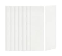 BENECREAT 20 Fogli di Carta Assorbente per Inchiostro, 100x30mm, per Rimuovere L'Inchiostro dalla Superficie della Carta da Scrivere