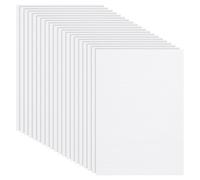 BENECREAT 20 pz Fogli di Carta Ondulata Bianca, Inserti In Cartone Ondulato Piatto Da 30x21cm per Imballaggio, Diy Artigianato, Costruzione di Modelli