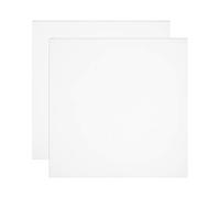 BENECREAT 2PCS Lastra in Gomma Siliconica Bianca 250x250x1mm Guarnizione Resistente Alle Alte Temperature, Utilizzata per Realizzare Guarnizioni e Tenute