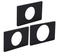 BENECREAT 3 Espositore per Monete In Acrilico, Espositore per Monete per La Raccolta di Monete Da Sfida Militari e Antiche, Foro: 3,5/3,8/4,45 cm