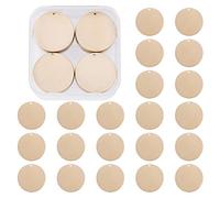 BENECREAT 30 PCS Ciondoli in Ottone Bianco per Bracciale a Pendente con Orecchini Atrativas Placche per Cane, Bronzo Antico