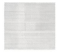 BENECREAT 30 x 30 cm, lamiera forata in acciaio inox 304, foro da 4,5 mm, per scopi architettonici, decorativi e industriali, spessore 1 mm