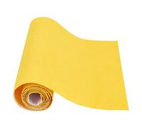 BENECREAT 40cmx2m Tessuto in Feltro Autoadesivo Fodera per Ripiano Giallo per La Realizzazione di Tappetini per Tazze e La Decorazione di Portagioie, 1mm di Spessore