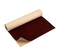 BENECREAT 40cmx3mmarrone Velluto Autoadesivo Floccaggio Foglio di Tessuto In Velluto Rotolo per Cassetto per La Decorazione Del Contenitore di Gioielli Spessore 0.6mm
