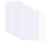 BENECREAT 50 foglio di Lastre di Acetato Trasparente Resistente Al Calore, Fogli di Pellicola di Plastica Trasparente In PET Da 298x164 mm per Progetti Artistici, Cartoline, Album Fotografici
