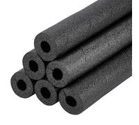 BENECREAT 8 pz Tubo di Schiuma Isolante, Tubo Flessibile Multiuso In Schiuma Nera per Piscine per Fessure e Giunti, Supporto per Stucco per Cemento, 42x4.5cm