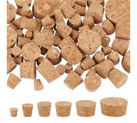 BENECREAT 80 Tappo di Sughero, 6 Taglie Tappi di Ricambio Conici, Tappo per Fori di Botti di Vino per Bicchieri da Vino, Bottiglie, Progetti Artigianali Fai da Te