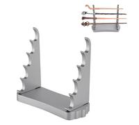 BENECREAT Espositore per Bacchette Magiche in Legno a 5 Piani 18x7x15.6cm