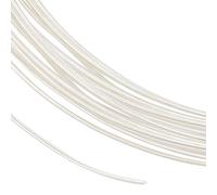 BENECREAT Filo in argento Sterling 999 0,4 mm/26 gauge 2 m/6,5 piedi tondo filo per fai da te per la creazione di gioielli, progetti di spol, bracciali e orecchini