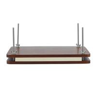 BENECREAT Kit di Rilegatura di Libri Da 30x20 cm, Pressa Portatile In Legno Marrone Cocco per Libri, Rilegatura Rettangolare per Forniture di Libri per Rilegatura Fai-Da-Te