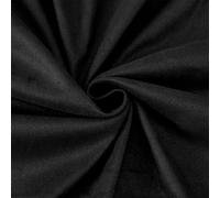 BENECREAT Panno Anti-Ossidazione per Argento, Panno Protettivo per Lucidatura Da 150x100cm, In Finta Pelle Scamosciata, per Posate, Argenteria, Cucina Domestica (Nero)