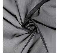 BENECREAT Rete In Nylon Nero 2.1 X 1.5m, 60 Tessuto per Corsetto a Rete, Tessuto per Corsetteria Non Elasticizzato per Cucire Indumenti, Abiti Da Sposa, Tovaglie, Mestieri, Fai Da Te