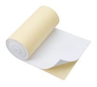 BENECREAT Rotolo di Schiuma EVA Autoadesiva Bianca Da 300x20cm, Foglio di Gommapiuma Impermeabile Spesso 2mm per La Protezione Dei Mobili, Riempimento Spazi Vuoti, Costumi