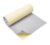 BENECREAT Rotolo di Schiuma Eva Autoadesiva Grigio Chiaro Spesso 3 mm Schiuma Adesiva Artigianale da 2x0.3m, Rotolo di Schiuma con Retro Adesivo per La Protezione dei Mobili