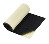BENECREAT Rotolo di Schiuma EVA Autoadesiva Nera Da 300x30cm, Rotolo di Schiuma Adesiva Da 3mm di Spessore per La Protezione Dei Mobili, Riempimento Spazi Vuoti, Costumi, Lavori Artigianali Fai Da Te