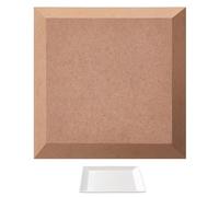 BENECREAT Stampo In Ceramica per Argilla, Strumenti per Ceramica Quadrati Stampo per Formatura di Piatti In Ceramica Stampo per Lavorazione Manuale Piatto per Piatti Slump Stampo per Piatti, 15x1.5cm