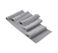 BENECREAT Tessuto Polsini A Costine, Tessuto Amaglia Elasticizzato A Coste Fini da 100x15cm Materiale Amaglia Elastica Grigia per L'Estensione della Giacca dei Polsini del Colletto della Cintura