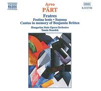 Arvo Pärt Part/Fratres (CD) Album
