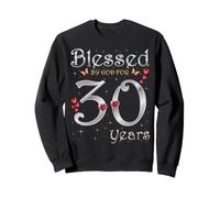 Benedetta da Dio per 30 Anni, Regina della Festa per Il 30° Compleanno Felpa