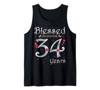 Benedetta da Dio per 34 Anni, Regina della Festa per Il 34° Compleanno Canotta